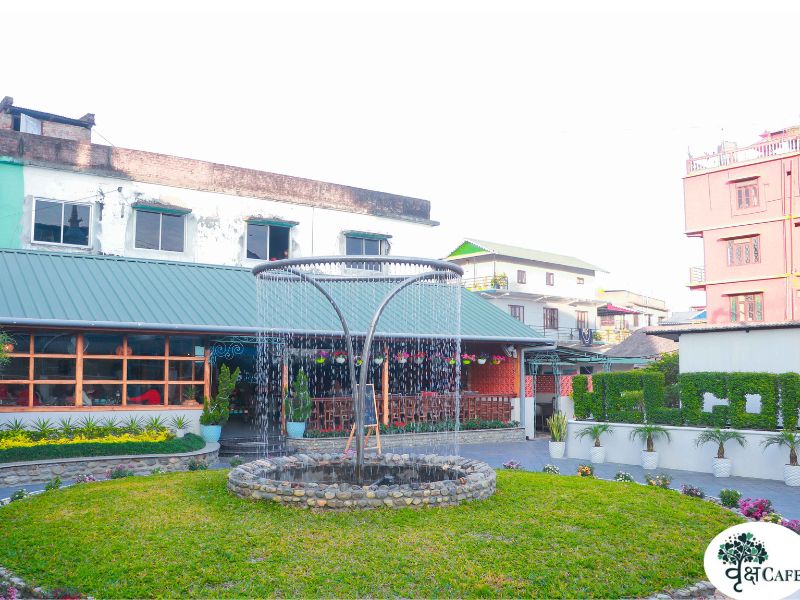 Brikshya Cafe website – web development by Astha Future Tech for Birtamode and Durgapur branches