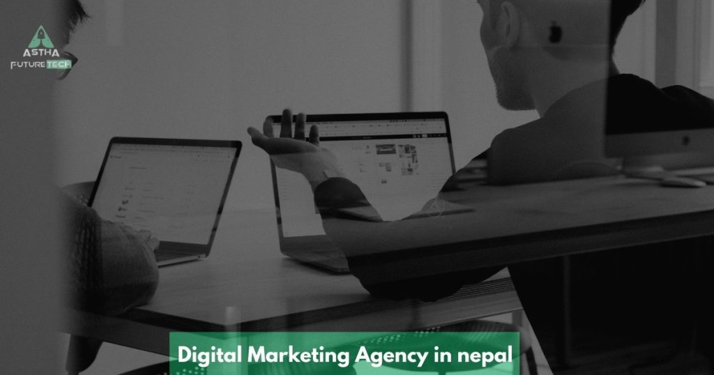 Digital marketing agency team in Nepal working on an SEO strategy for a local client.
