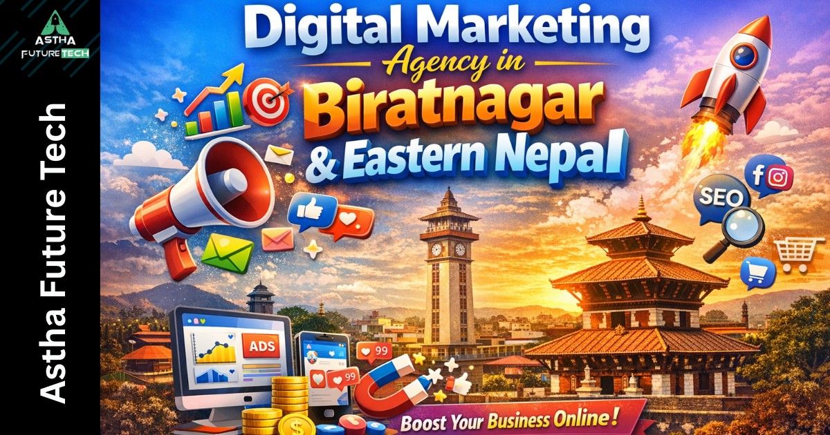 Digital Marketing Agency in Biratnagar & Eastern Nepal - Expert SEO, social media marketing, and web design services for local businesses.